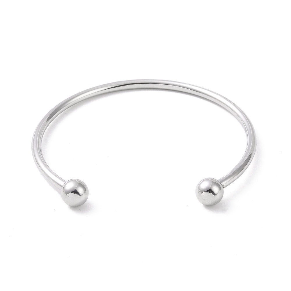 Brazalete Acero Inoxidable Plata